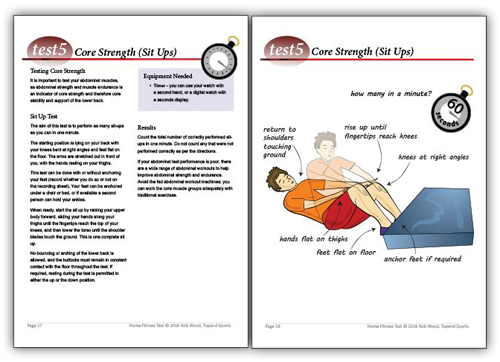 Home Fitness Test Manual. includes 10 easy to conduct fitness tests in the ...